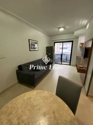 Imagem Flat disponível para locação no Hotel Massis, com 50m², 1 dormitório e 1 vaga de garagem