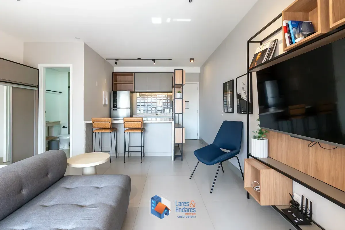 Imagem Studio para venda em Campo Belo com 1 quarto, 40m²