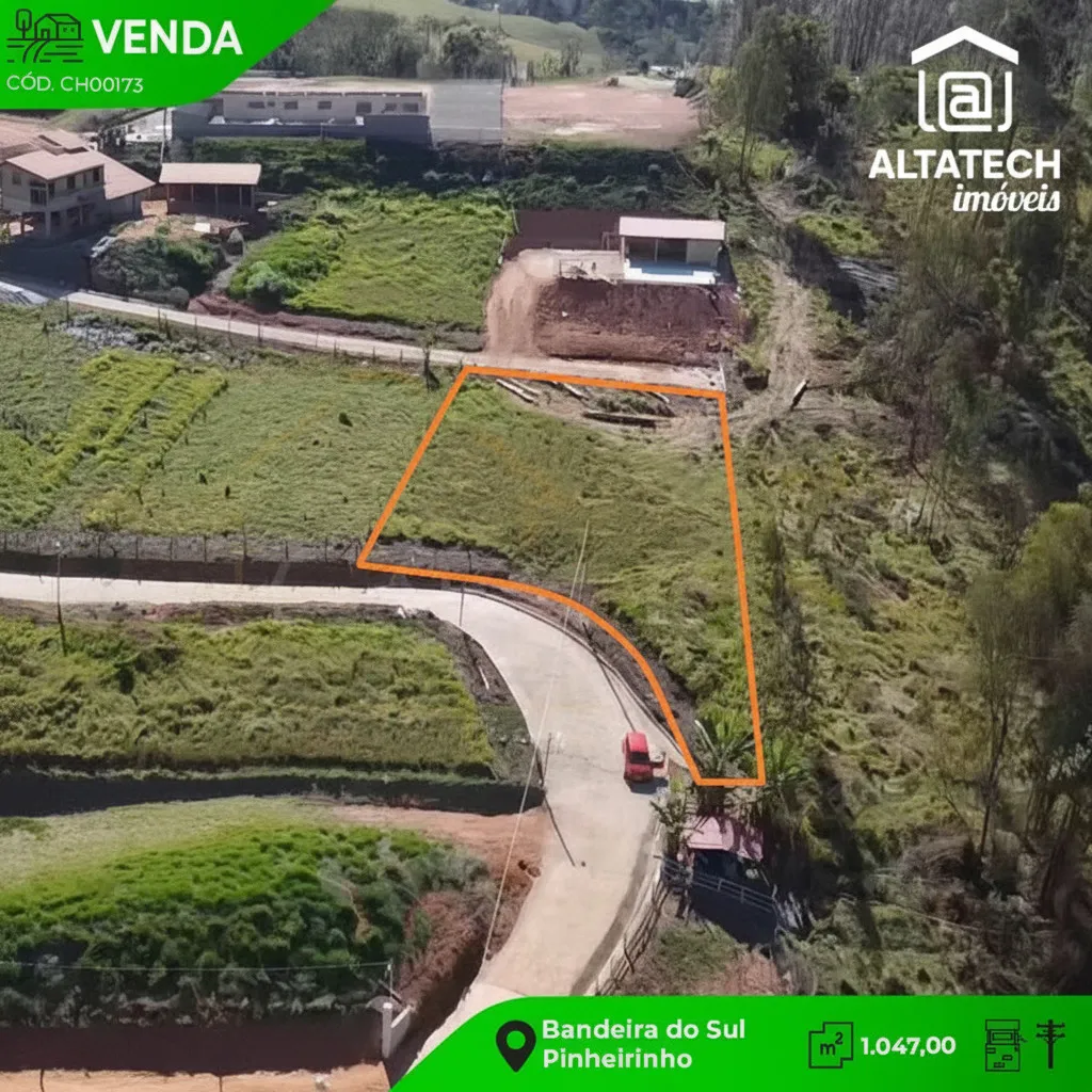 Imagem Terreno à venda em Pinheiros, Bandeira do Sul