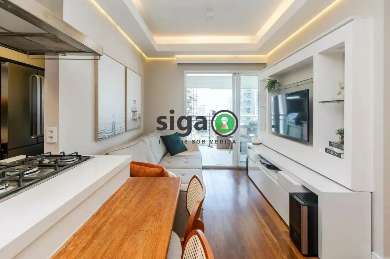Imagem Apartamento no Jardim das Acacias de 2 Quartos com 2 Vagas - 73m² à Venda.