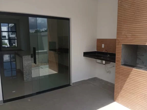Imagem Casa nova térrea, no condomínio Quinta das Marinas , com 3 suítes sendo uma com closet , 4 vagas de garagem, pronta para ser financiada