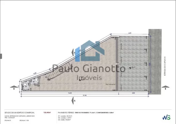 Imagem Lote c/ projeto GALPÃO em aprovação (Km 31 R.Tavares)