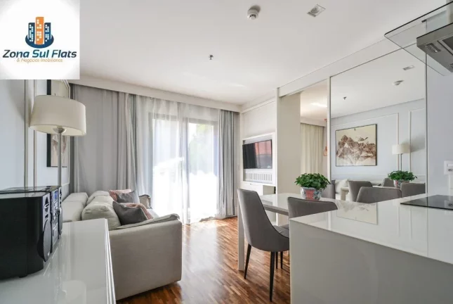 Foto do imóvel Apartamento à Venda No Itaim Com 1 Suíte e 1 Vaga em RUA BANDEIRA PAULISTA
