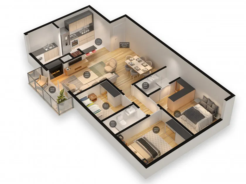 Imagem Apartamento à venda em Canela, Centro , com 1 quarto, 99.13m2