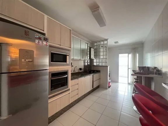 Imagem Apartamento com 3 dorms, Aviação, Praia Grande - R$ 850 mil, Cod: 1385