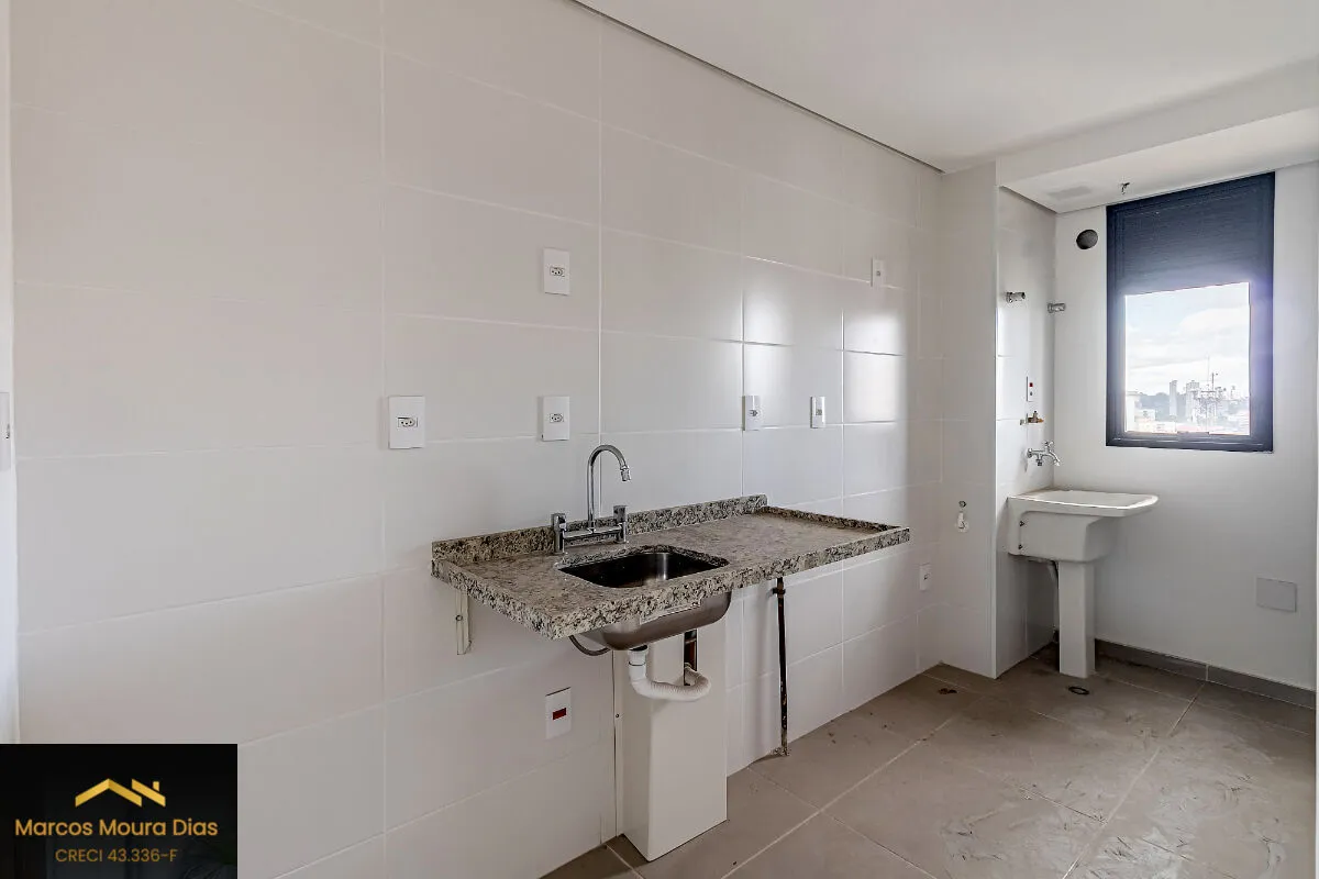 Imagem Apartamento Novo com Varanda Gourmet no Centro de Osasco com 2 Suítes, 2 Vagas e Depósito, Vista Livre. Edifício com Lazer