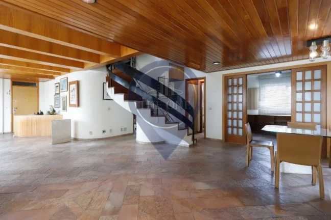 Imagem Cobertura de luxo em Perdizes: 2 quartos, 2 suítes, 3 salas, 3 banheiros, 3 vagas, 196m² na cidade de São Paulo-SP.