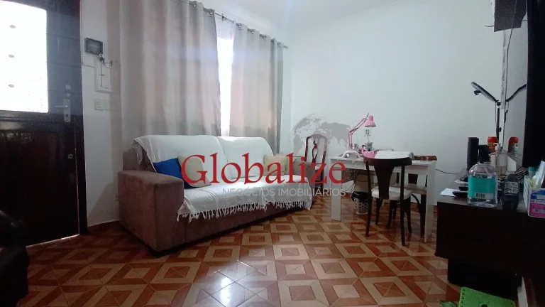 Foto do imóvel apartamento térreo 2 QUARTOS VAGA ESCRITURADA VILA MATHIAS R$430.000,00 SANTOS - SP