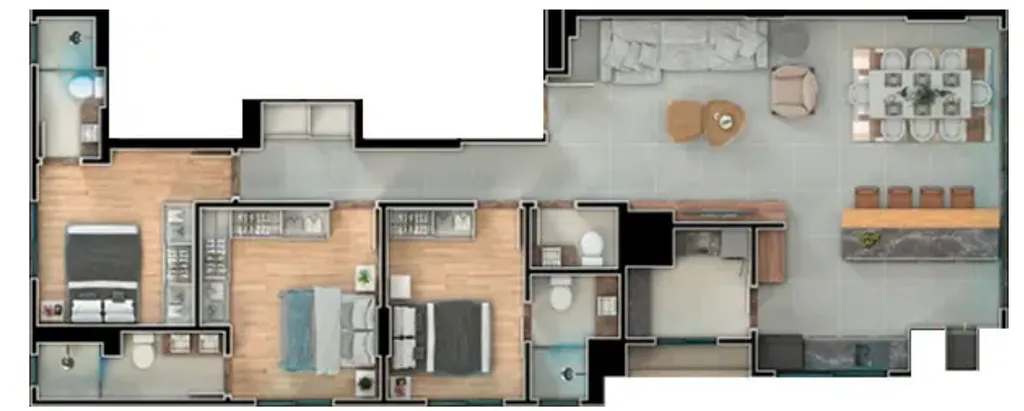 Imagem APARTAMENTO RESIDENCIAL em Balneário Camboriú - SC, Centro