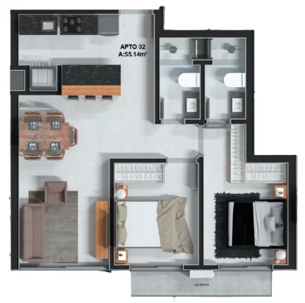 Imagem Arco do Triunfo - Residencial - Apartamento à venda no bairro Zona Nova - Capão da Canoa/RS