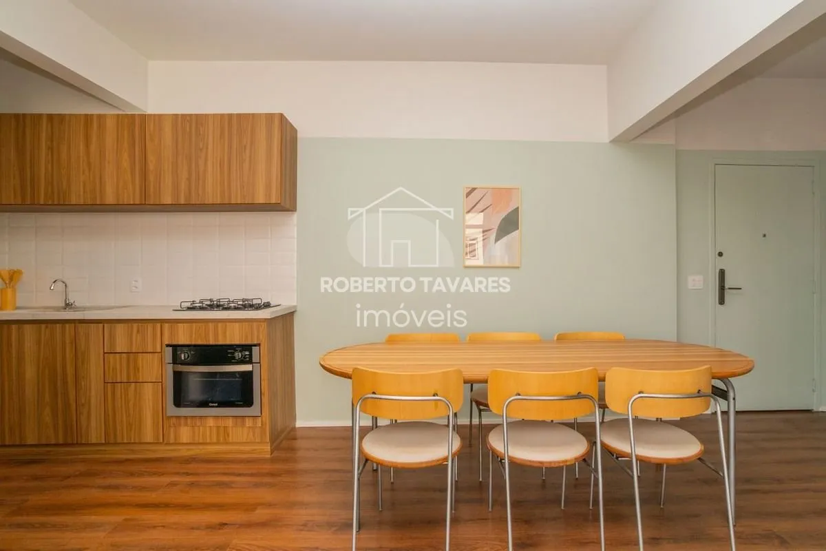 Imagem Apartamento Mobiliado e totalmente Reformado! 145 m2 úteis 5dts e 3 suítes, cozinha aberta para sala - Está a duas quadras da Av. Paulista.