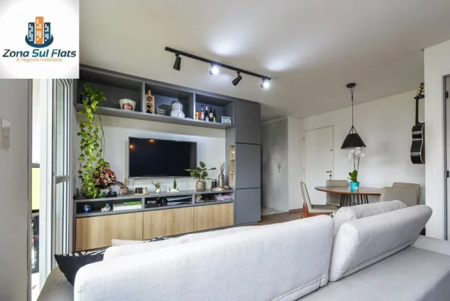 Imagem Apartamento à Venda No Brooklin Com 1 Suíte, Varanda e 1 Vaga