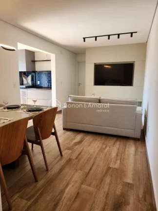 Imagem Recém-entregue, mobiliado, com planta moderna e excelente aproveitamento dos espaços. O living par...