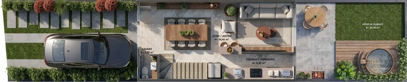 Imagem Duplex à venda em Caxias do Sul, Santa Lucia, com 3 quartos, 112m2