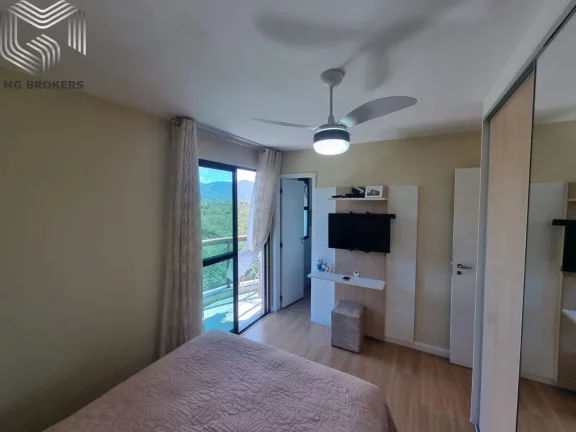 Imagem Apartamento à venda no Recreio dos Bandeirantes, Rio de Janeiro-RJ, com 3 quartos, 1 suíte, 3 salas , 3 vagas e 91m² de área. Varanda
