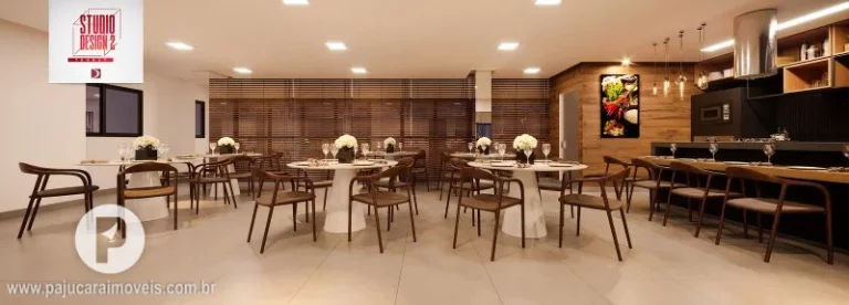 Imagem 02 Quartos [61m²] ÷ em 100 meses, próx. ao Vera Arruda e Tor