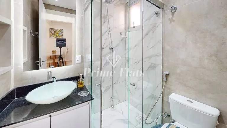 Imagem Flat disponível para venda no São Paulo Suíte Service com 36m², 1 dormitório e 1 vaga