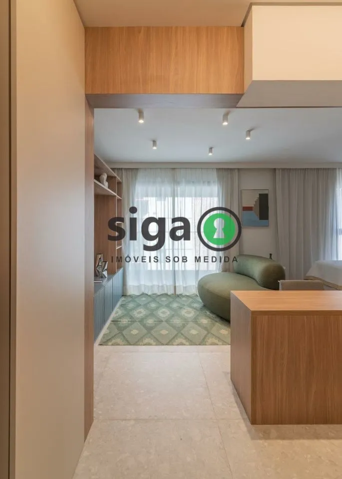 Imagem Apartamento 38m² mobiliado para locação localizado no Jardins/SP