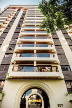 Imagem Flat disponível para venda no Matiz Manhattan Hotel, com 43m², 2 dormitórios e 2 vagas de garagem