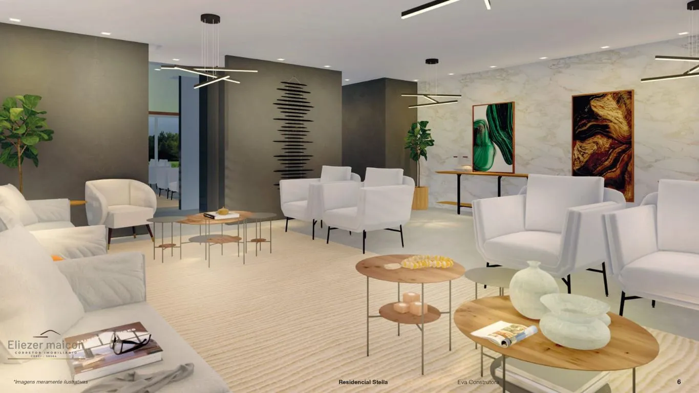 Imagem Apartamento a venda - 3 quartos ou 2 suítes Residencial stella | Poços de caldas