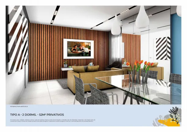 Imagem Apartamento com 2 Quartos à Venda, 52 m² em Jardim de Lourdes - Embu das Artes