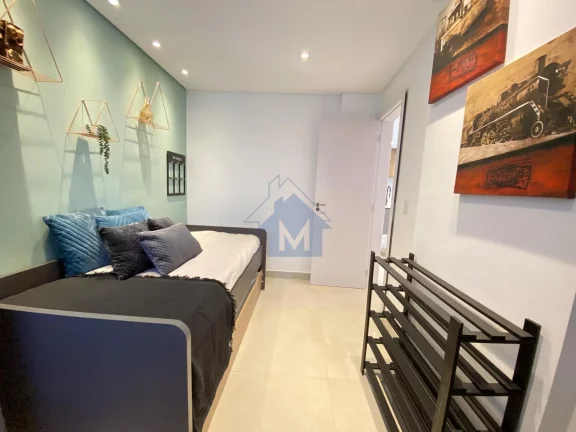 Foto do imóvel Apartamento Novo, 1 Suíte e 1 Quarto, Sacada Gourmet, na Av. Paraná, Centro!