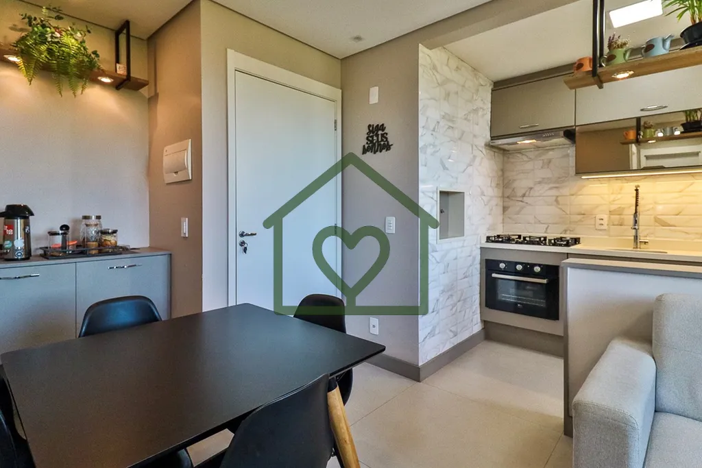 Imagem Excelente apartamento à venda no Vivaz Ecoville. 
Localizado na Alameda Três de Outubro, no bairro...