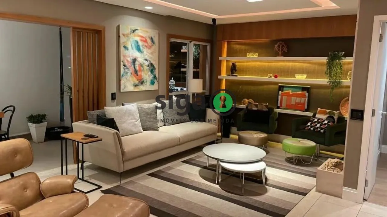 Foto do imóvel Apartamento na Vila Andrade com 3 quartos e 3 vagas, mobiliado de 170m²