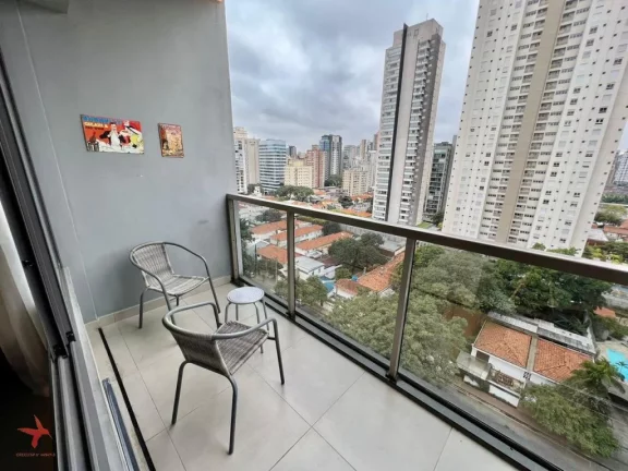Imagem Imperdível! Apartamento à venda na Vila Olímpia, São Paulo-SP, 1 quarto, 1 suíte, 1 sala, 1 banheiro, 1 vaga, 28m.