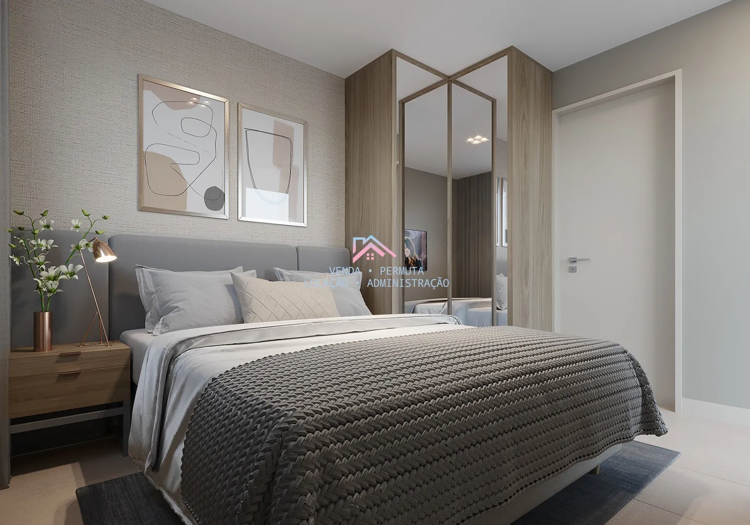 Imagem Apartamento à venda Edifício Buriti - Área útil 45 m2 - 2 dormitórios - 1 vaga - Excelente localizaç