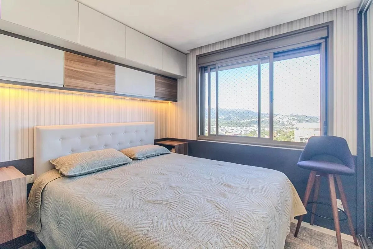 Imagem Apartamento mobiliado de 3 quartos com suíte, 2 vagas e lazer completo para sua família