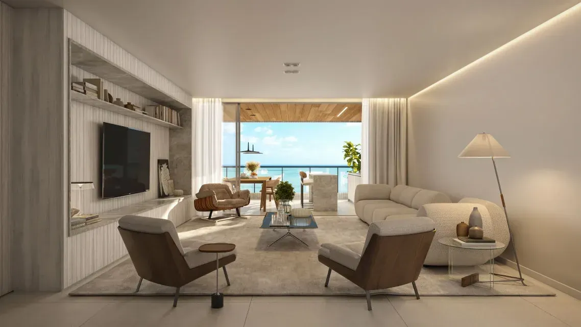 Imagem Apartamento com 4 Quartos à Venda, 279,7 m² em Guaxuma - Maceió
