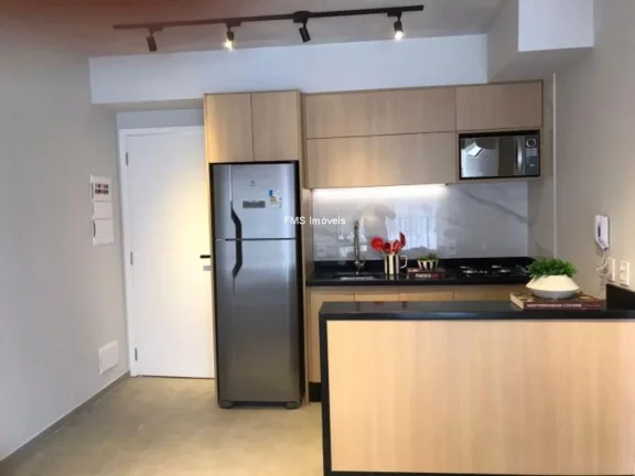 Imagem Apartamento para locação na Vila Madalena, com 2 quartos sendo 1 suíte, 2 banheiros, 1 vaga e 62m² de área