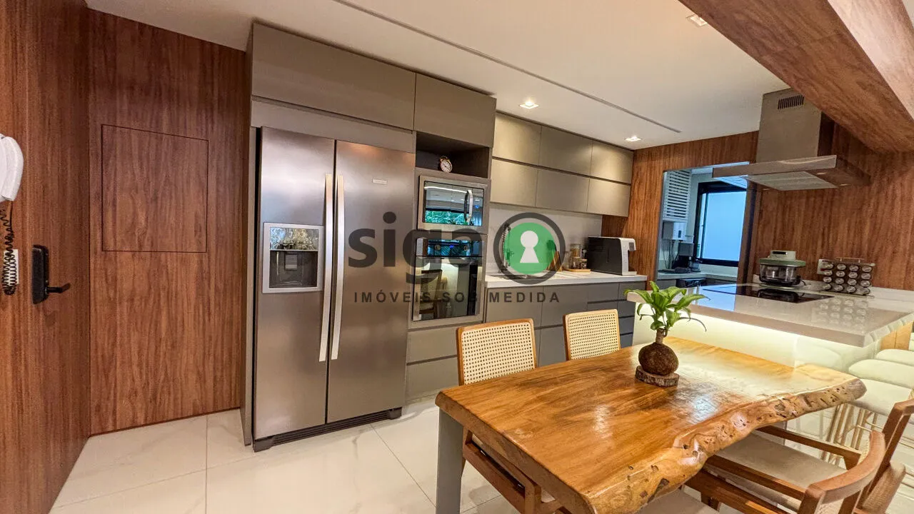 Imagem Apartamento à venda no Panamby: 122m² , 3 dorms (2 suítes) decoração impecável e pronto para morar