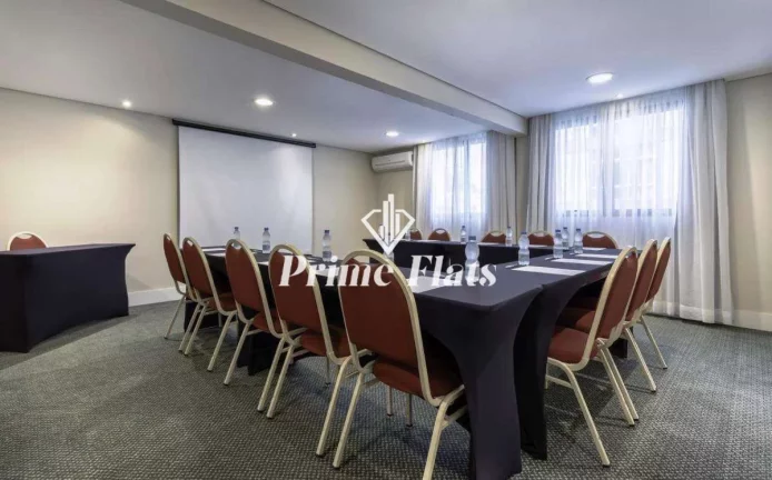 Imagem Flat disponível para venda no Radisson Hotel Oscar Freire, com 32m², 1 dormitório e 1 vaga