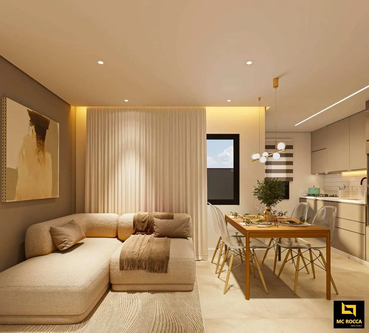 Imagem Apartamento sem condomínio com quintal - 2 dormitórios - Bairro Campestre - Santo André