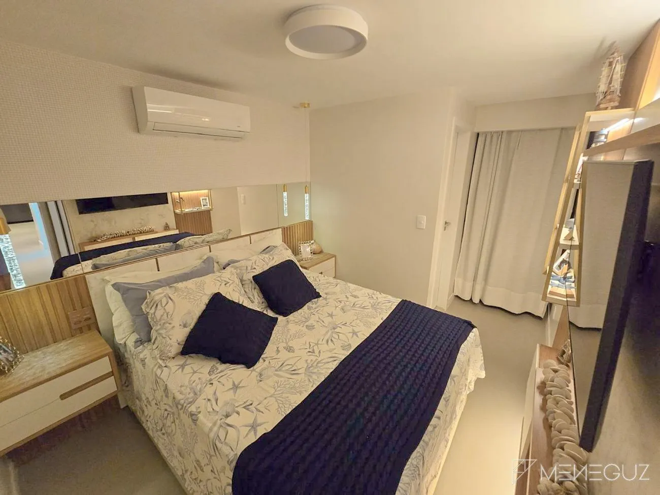 Imagem Apto 2 quartos na orla da Praia do Morro, prédio novo, lazer completo na cobertura