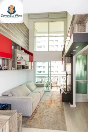 Imagem Excelente Apartamento Duplex à Venda Na Vila Nova Conceição Com 1 Suíte e 1 Vaga