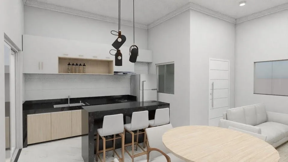 Imagem Casa à venda 2 Quartos, 1 Suite, 2 Vagas, 137M², Residencial Estoril, Taubaté - SP