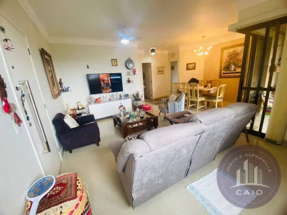 Imagem Apartamento com 3 dormitórios à venda, 130 m² - Alphaville - Barueri/SP