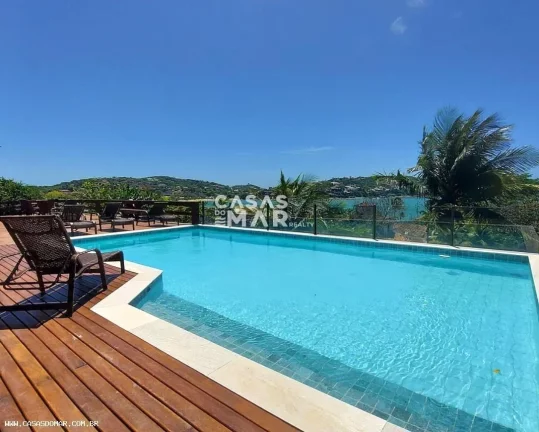 Imagem Casa Frente Mar para Temporada em Armação dos Búzios / RJ no bairro Ferradura