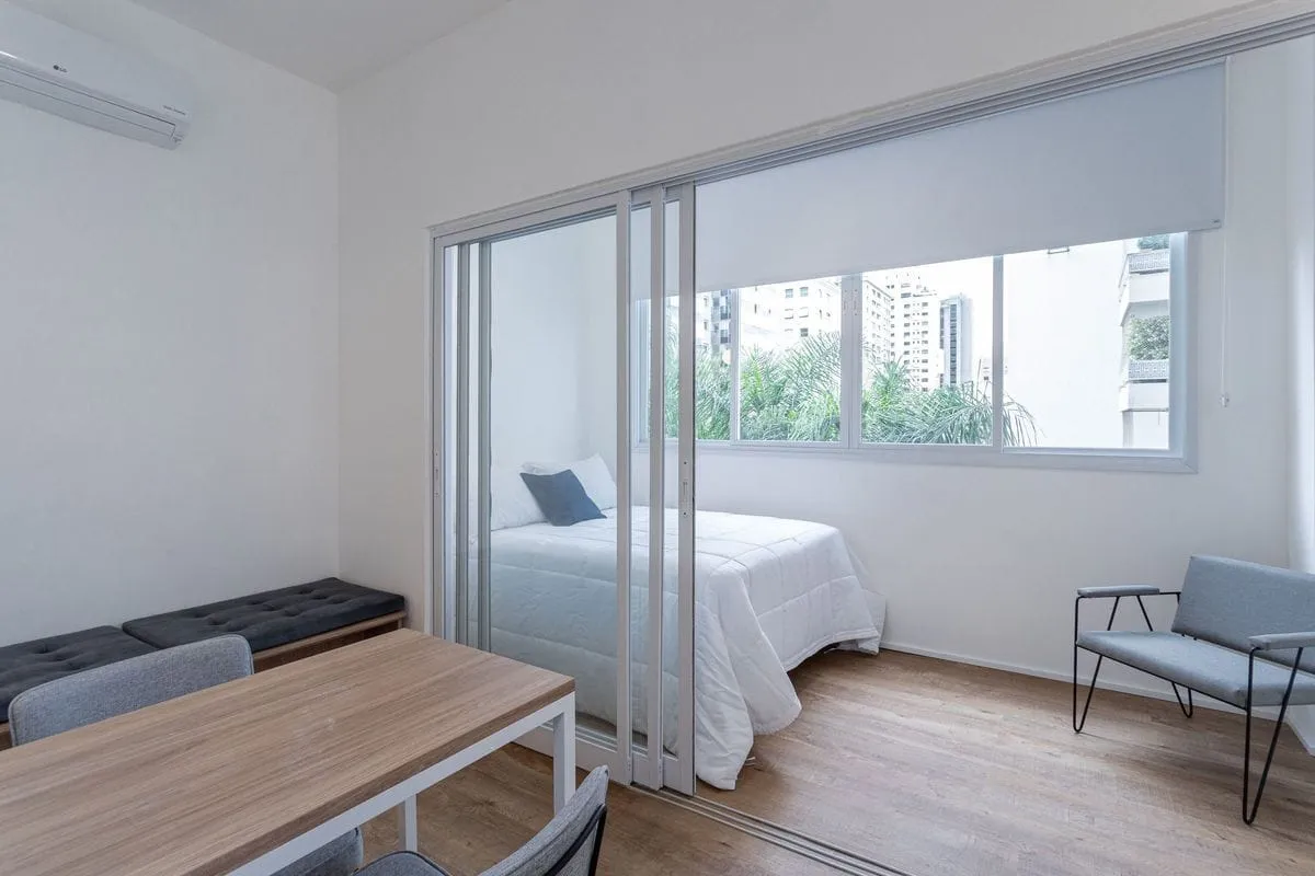 Imagem Apartamento com 1 Quarto para alugar, 23m² - Jardins