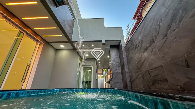 Imagem Casa 3 Suítes, 160m² c/ Lazer na 407 Sul