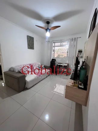 Imagem Apartamento térreo à venda com 70m², 2 quartos, 2 banheiros e 1 vaga por R$ 600.000,00 no Boqueirão em Santos