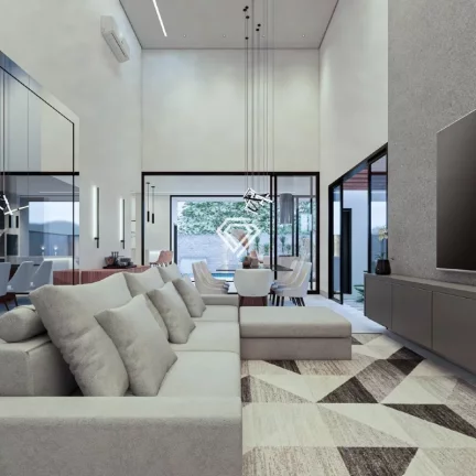 Imagem Casa 3 Suítes + Escritório, 210 m² c/ lazer na 505 Sul