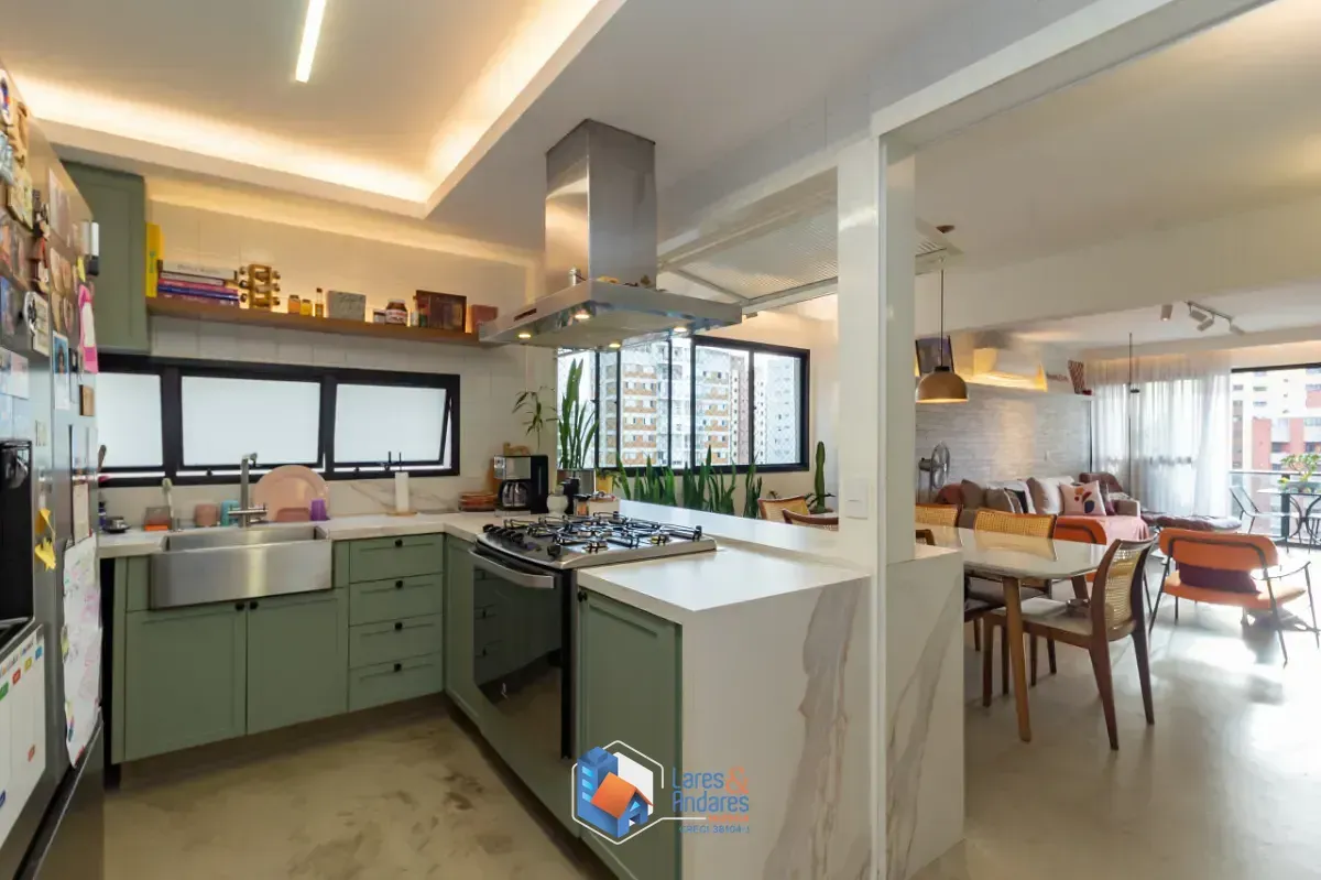 Imagem Apartamento para venda em Moema com 3 quartos, sendo 1 suíte, 152m²