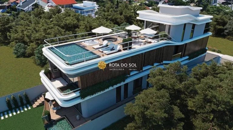 Imagem Monte Carlo Yatchs Apartamento 3 suítes frente mar Praia Zimbros Bombinhas SC