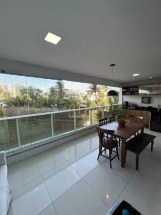 Imagem Apartamento alto padrão quatro quartos e varanda gourmet vista mar a venda no Hemisphere em Pituaçu