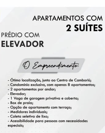Imagem Apartamento em Camboriú construção com diferenciais únicos