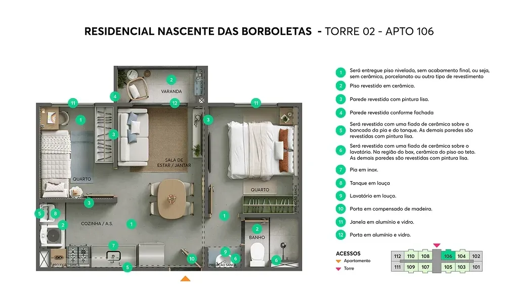 Imagem Apartamento com 2 Quartos à Venda, 32 m² em Jardim Cidade Pirituba - São Paulo